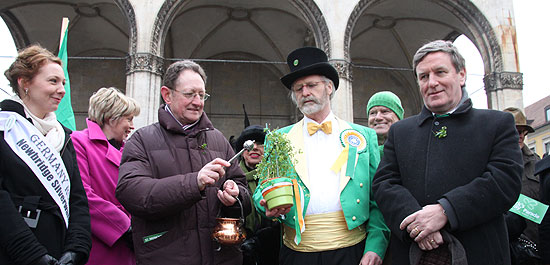 Blessing of the shamrock 2010 (Foto: Martin Schmitz)
